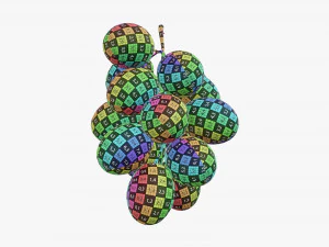 Grapes 03 3D Model