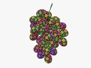 Grapes 04 3Dモデル