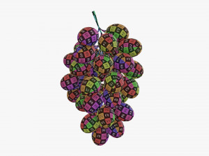 Grapes 04 3Dモデル