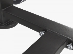 Barbell set on rack 01 Model 3D