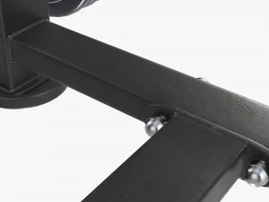 Barbell set on rack 01 3D Model