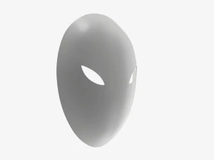 Blank mask 3D Model