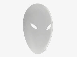 Blank mask 3D Model