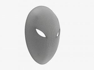 Blank mask 3D मॉडल