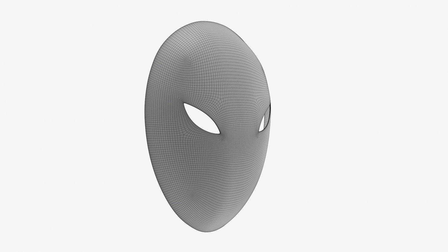 Blank mask 3D Model in Other 3DExport