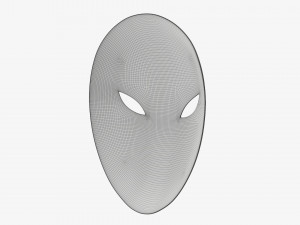 Blank mask 3D मॉडल