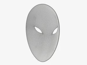 Blank mask 3D Model