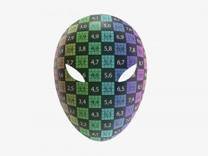 Blank mask 3D मॉडल