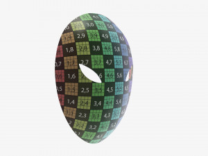 Blank mask 3D मॉडल