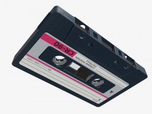 Cassette tape 3D Model