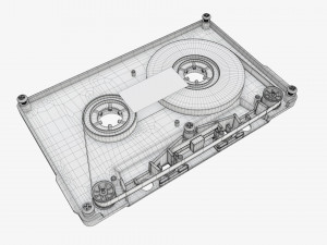 Cassette tape 3D Model