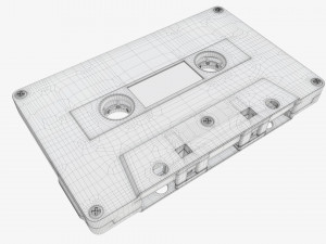 Cassette tape 3D Model
