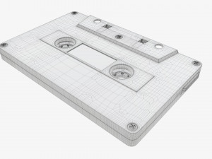 Cassette tape 3D Model