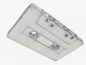 Cassette tape 3D Model