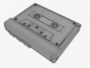 Cassette tape player Model 3D