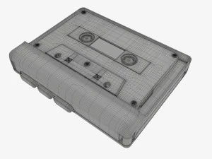 Cassette tape player 3D Model