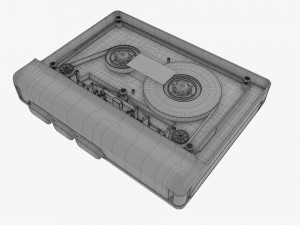 Cassette tape player Model 3D