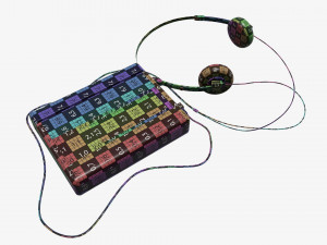 Cassette tape player with headphone 3D Model
