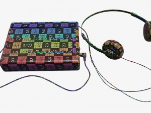 Cassette tape player with headphone 3D Model