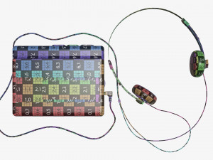 Cassette tape player with headphone 3D Model