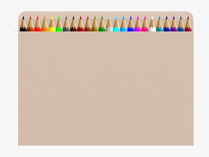 Colored pencil box 01 Modelo 3D