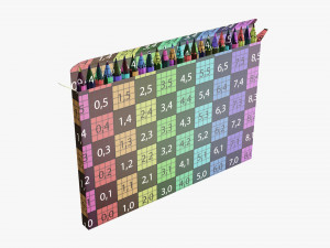 Colored pencil box 01 Modelo 3D