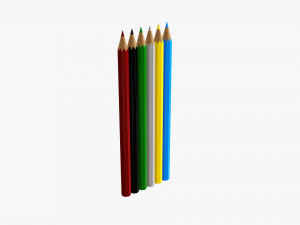 Colored pencil box 03 Modelo 3D