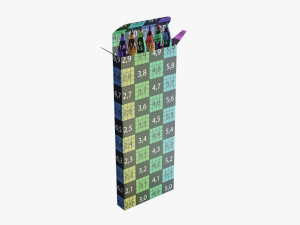Colored pencil box 03 Modelo 3D