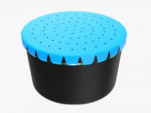 Fishing bait box Model 3D