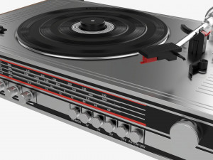 Vinyl turntable Modelo 3D