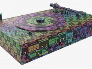 Vinyl turntable Modelo 3D