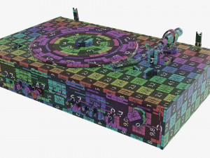 Vinyl turntable Modelo 3D