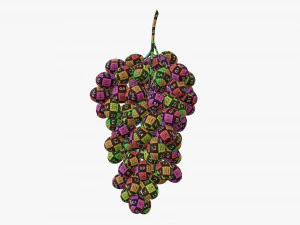 Grapes 05 3D Model