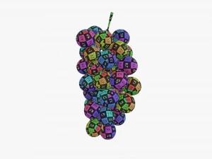Trauben 06 3D Modell