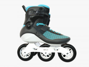 Inline roller skates 3D Model