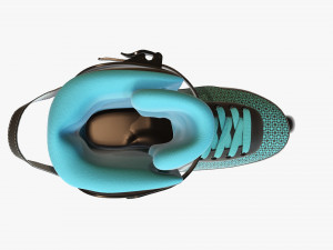 Inline roller skates 3D Model