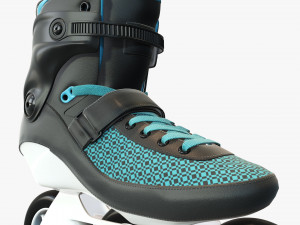 Inline roller skates 3D Model