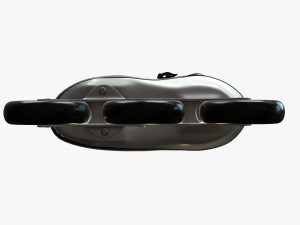 Inline roller skates 3D Model