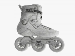 Pattini a rotelle in linea Modello 3D