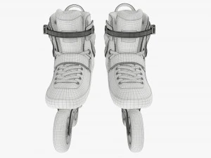 Pattini a rotelle in linea Modello 3D