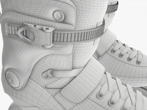 Pattini a rotelle in linea Modello 3D