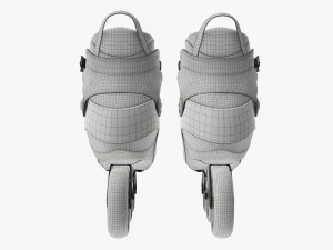 Pattini a rotelle in linea Modello 3D