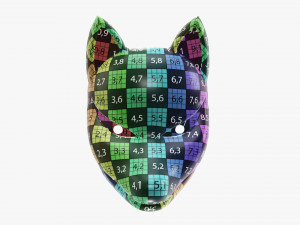 Japanese fox mask 01 Modelo 3D