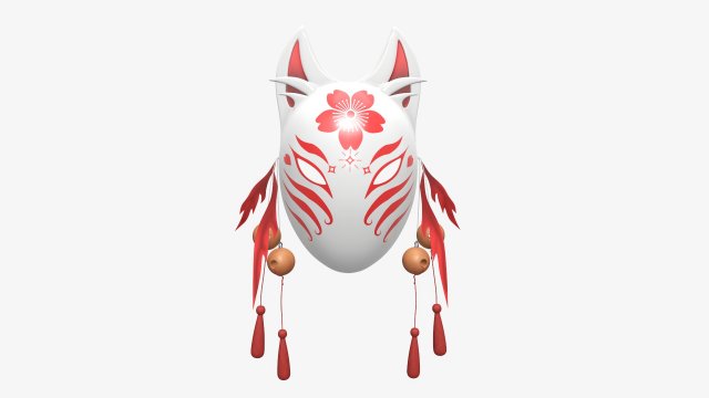 Blank mask 3D Model in Other 3DExport