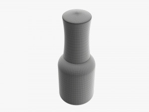 Nail polish bottle 01 3D Model