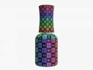 Nail polish bottle 01 3D Model