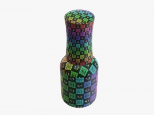 Nail polish bottle 01 3D Model
