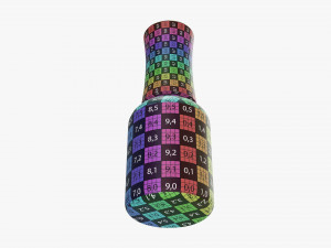 Nail polish bottle 01 3D Model