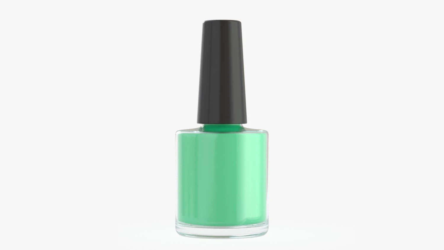 Nail polish bottle 02 3D Model .c4d .max .obj .3ds .fbx .stl .blend