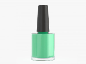 Nail polish bottle 02 Modello 3D